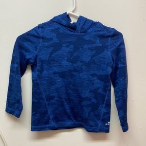 Blue camo long sleeve shirt